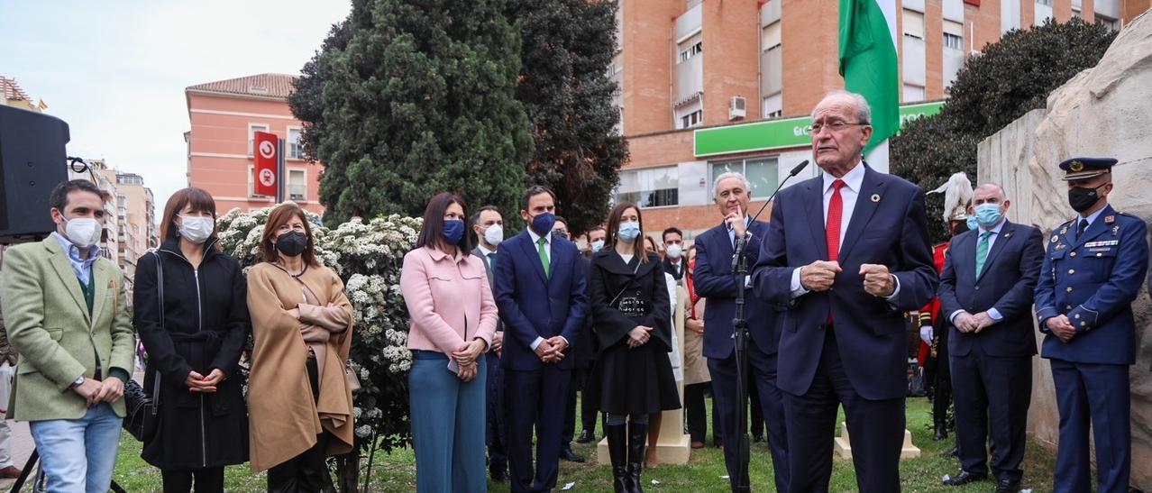 Acto conmemorativo del Día de Andalucía, este año.