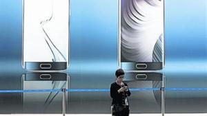 Una participant al Mobile World Congress, el març passat.