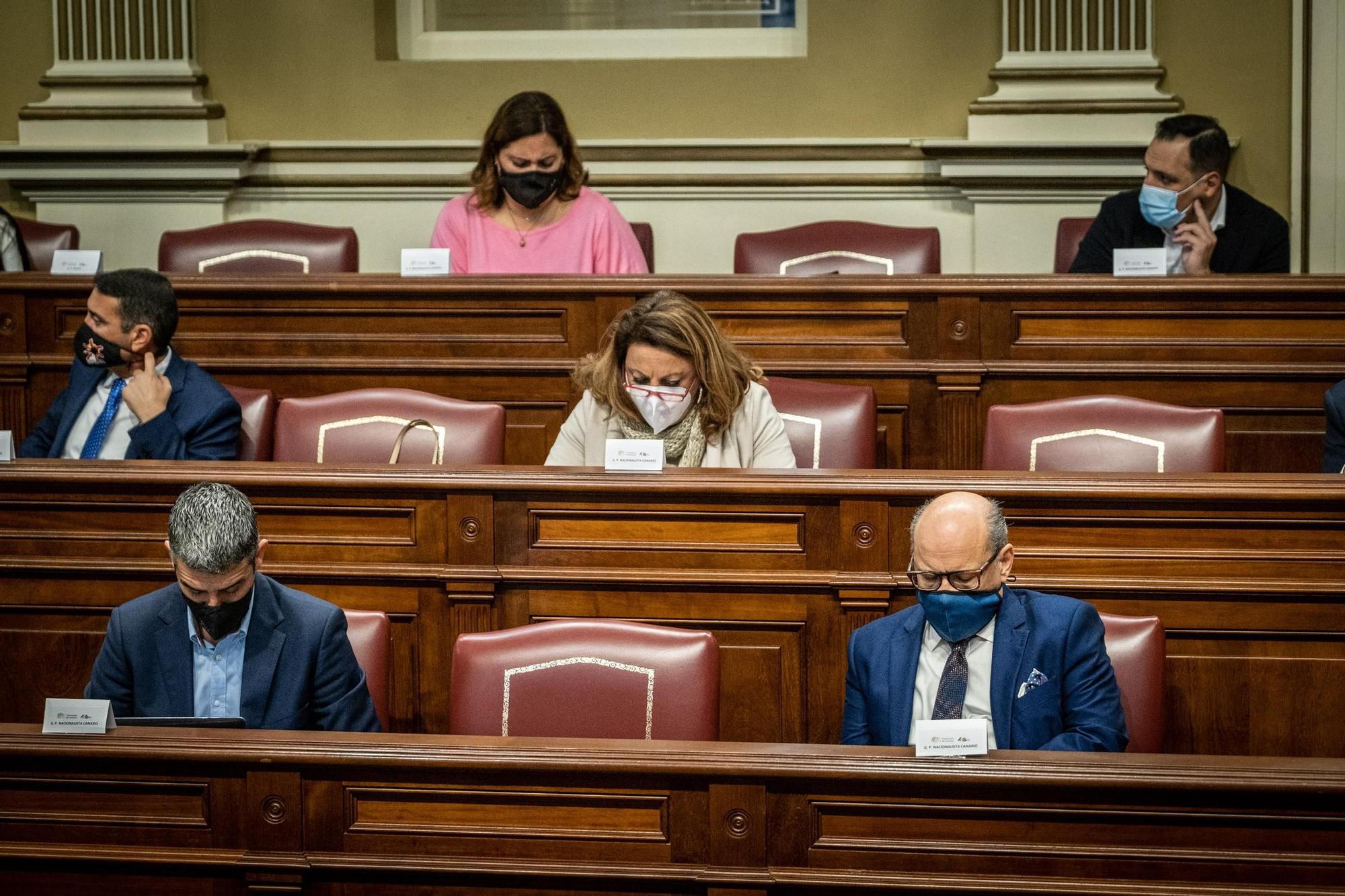 Pleno del Parlamento de Canarias del 26 de enero de 2021