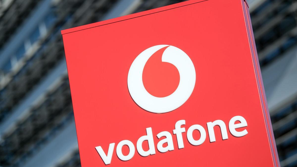 Una imagen del logo de Vodafone.