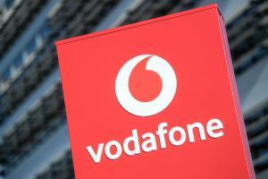 Una imagen del logo de Vodafone.