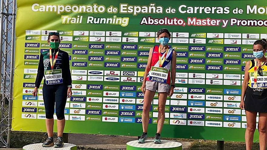 María José Boned, segunda en el Nacional