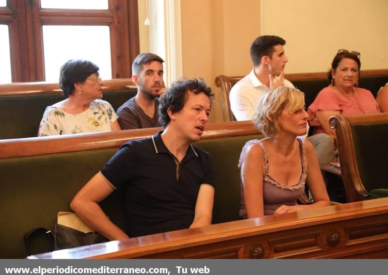 Primer pleno de la legislatura en el Ayuntamiento de Castelló