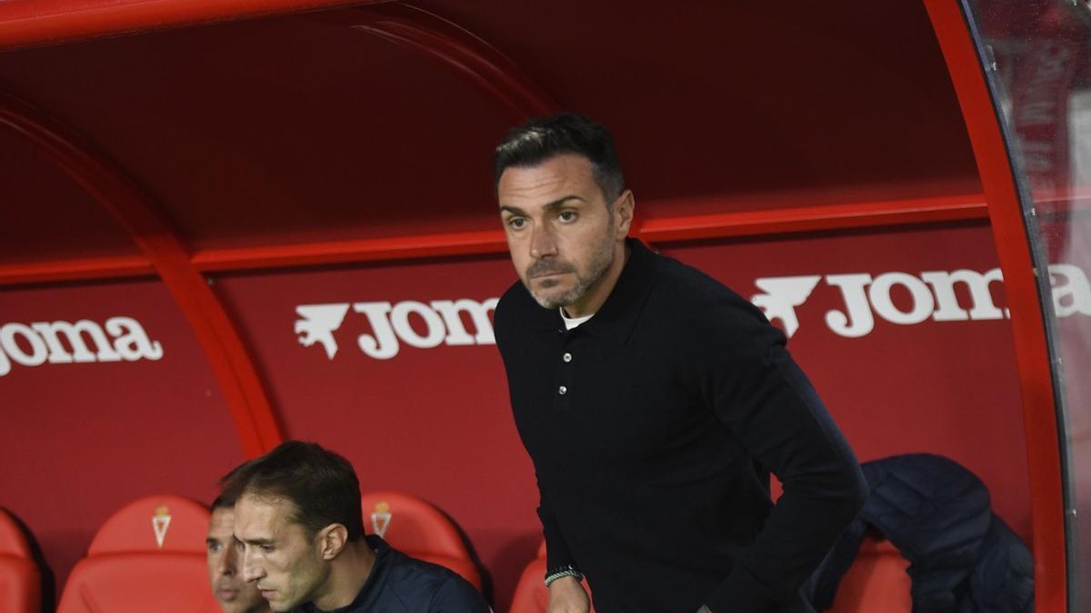 Adrián Colunga, en el partido