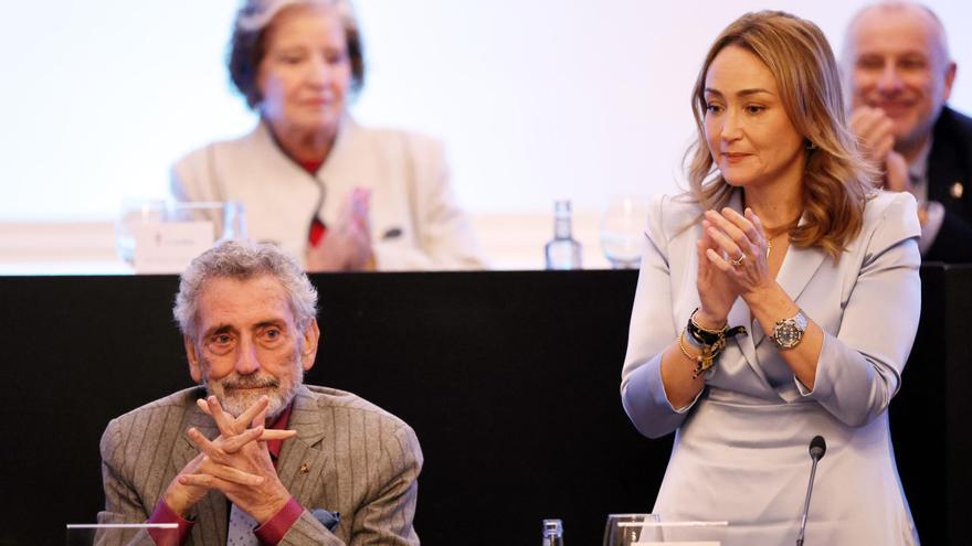 Carlos Mouriño junto a su hija, Marián Mouriño