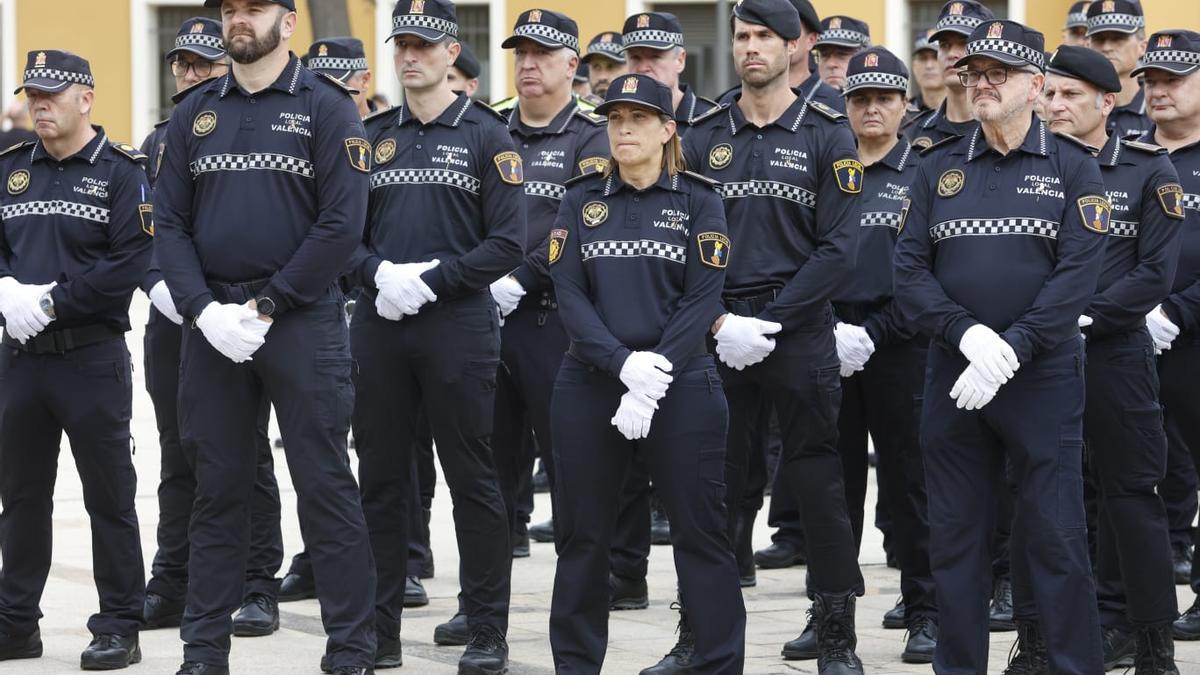 Celebración del Día de la Policía Local de València