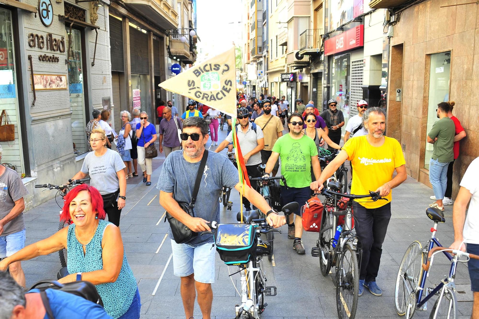 Segunda 'bicifestación' en Elche