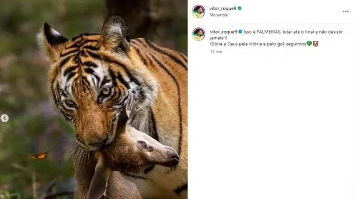 Publicación de Vitor Roque