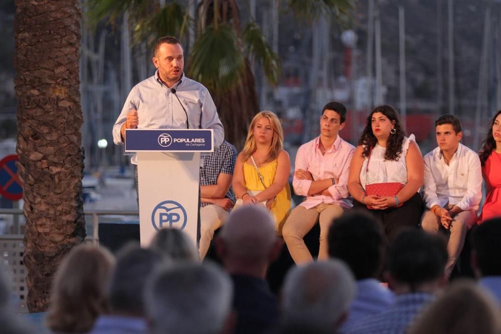 Segado, nuevo presidente del PP de Cartagena