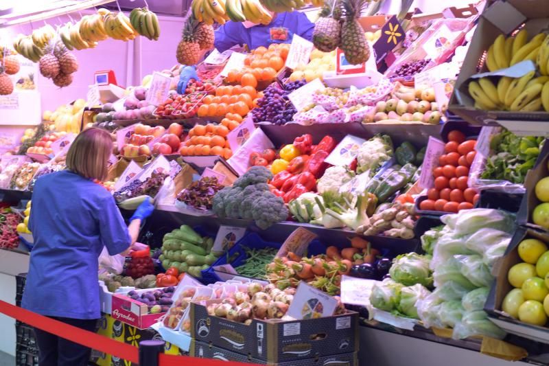 Exposición Mercados Tradicionales en el Mercado Central