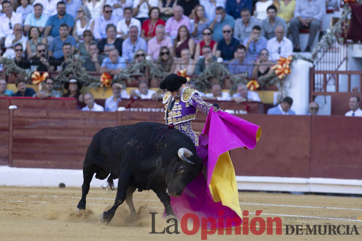 Tercer festejo de la Feria Taurina de Murcia (Talavante, Paco Ureña y Roca Rey), en imágenes