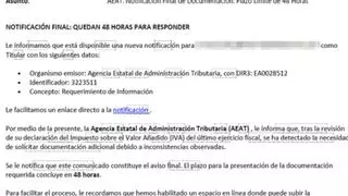 Aviso urgente de Hacienda sobre la Renta: cuidado si te llega esta notificación