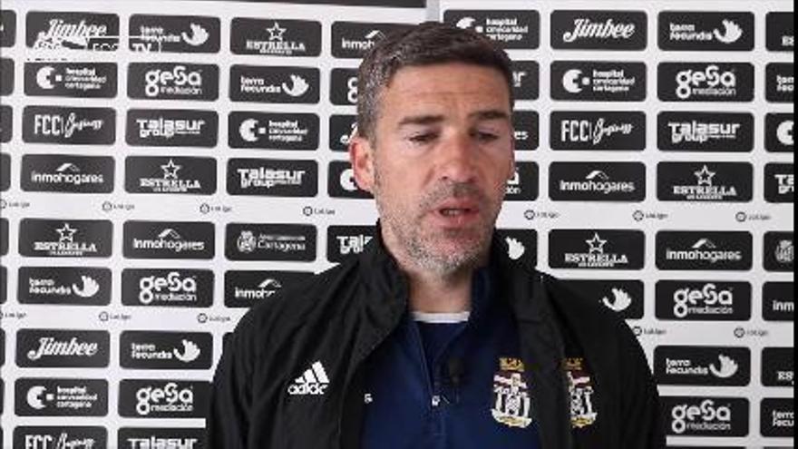 Rueda de prensa del entrenador del FC Cartagena, Luis Carrión (05/02/2020)