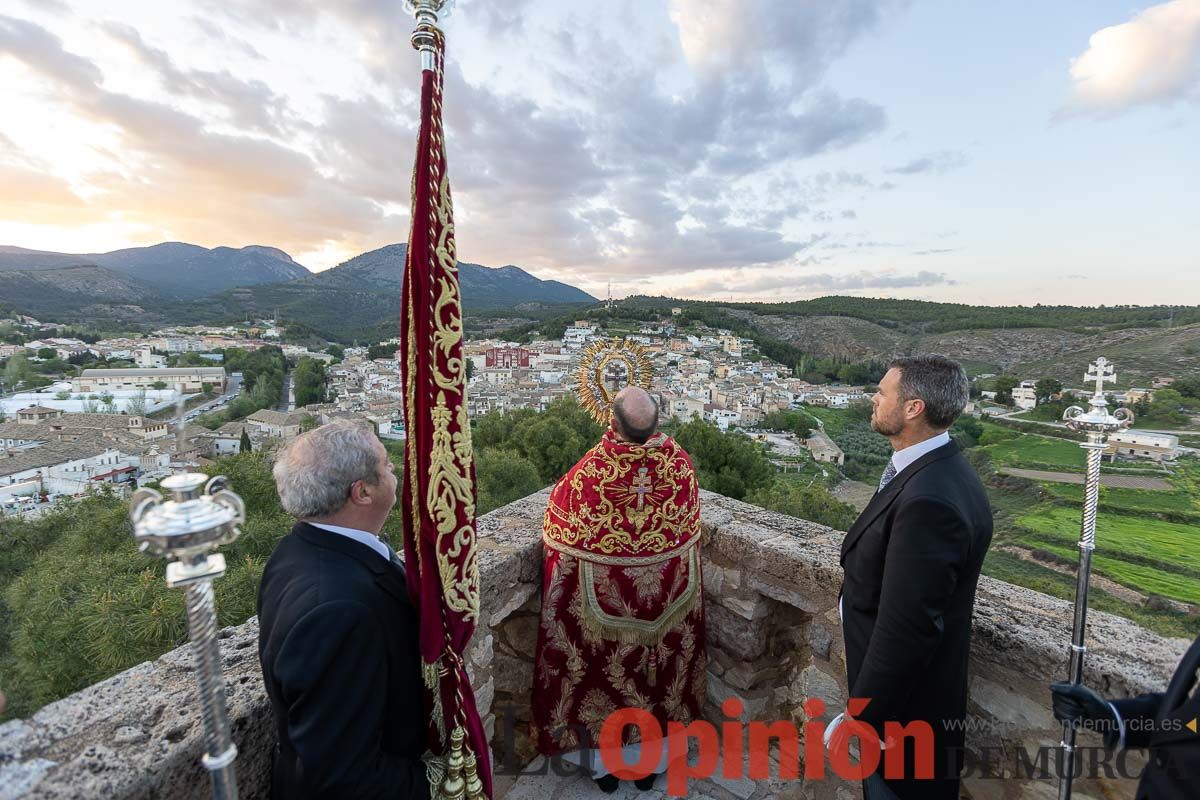 Procesión de subida a la Basílica en las Fiestas de Caravaca