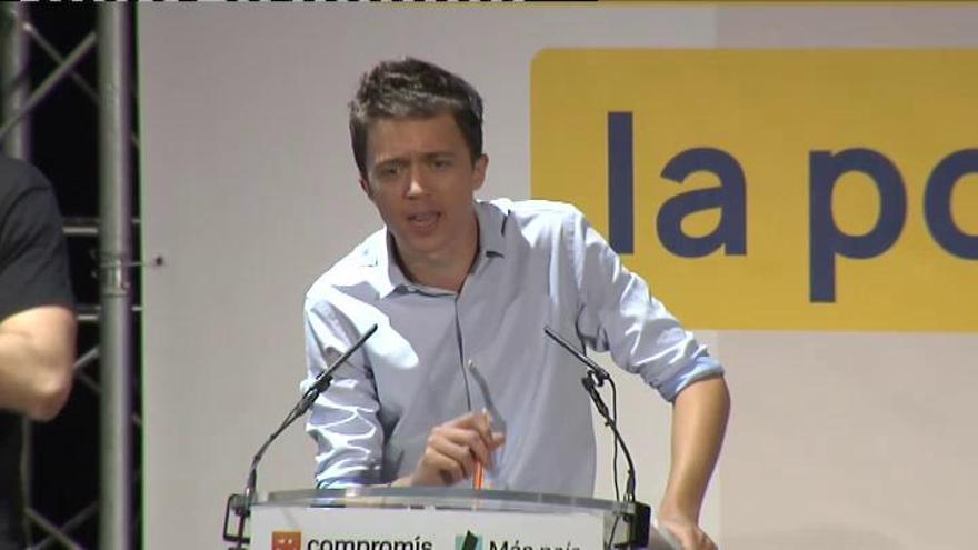 Errejón invita a los candidatos a comprometerse a renunciar si no hay Gobierno