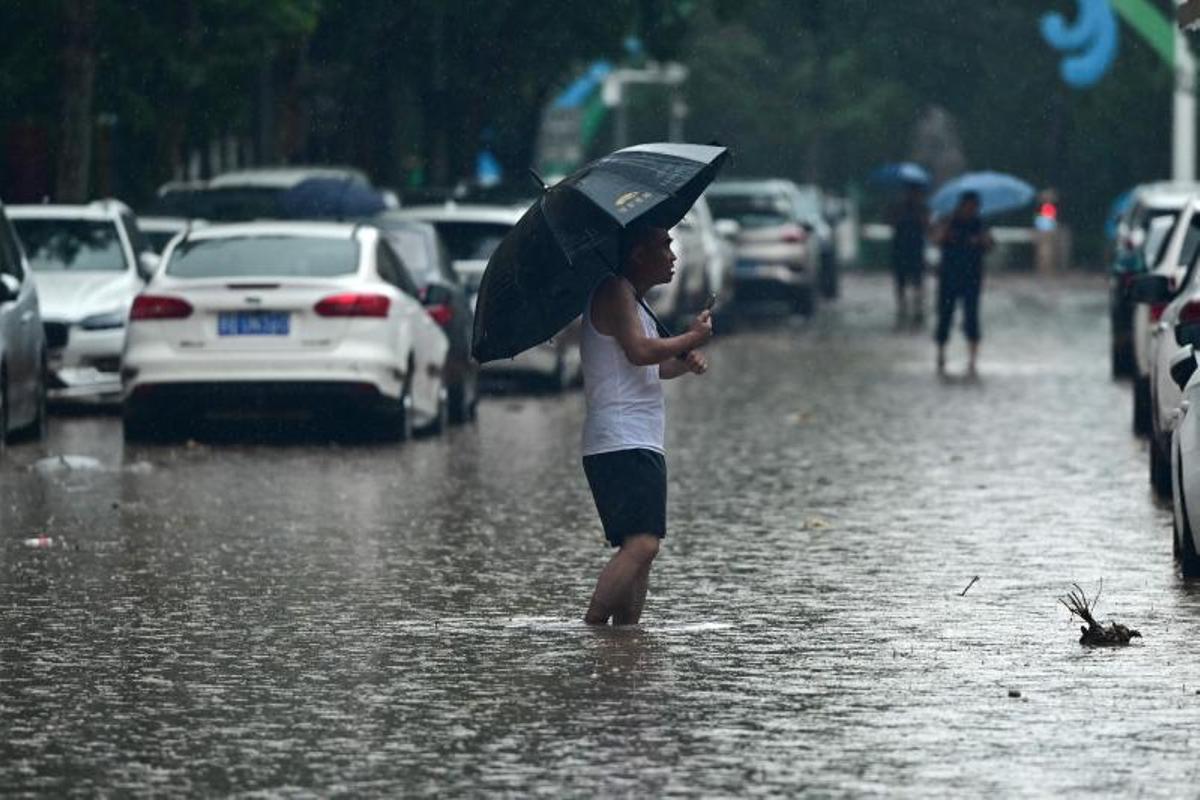 Inundaciones en la China