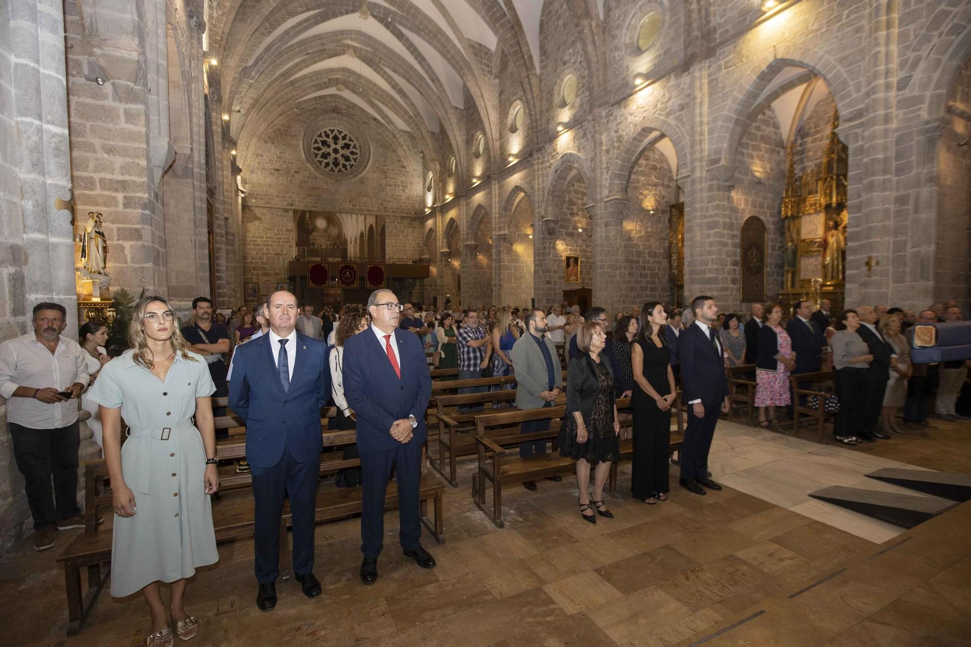 Así ha recibido Gandia las reliquias del patrón San Francisco de Borja