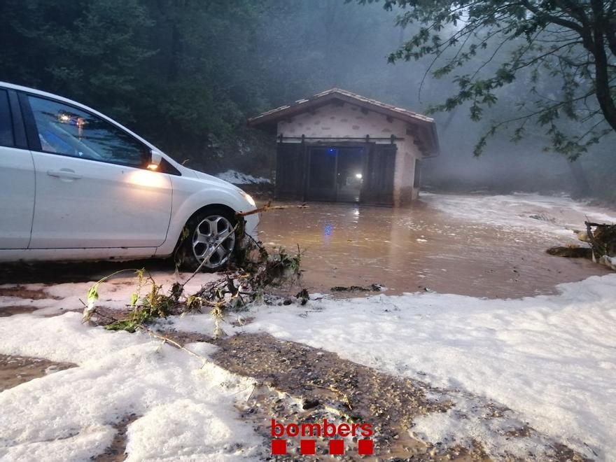 inundació al Molí de Cups