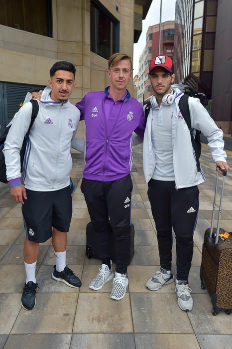 Guti y el equipo juvenil del Real Madrid