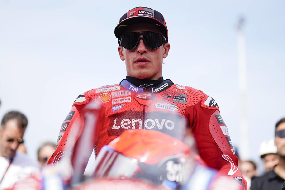 Marc Márquez, en Misano