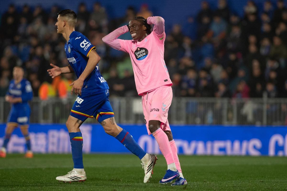 Las imágenes del Getafe - Celta en el Coliseum