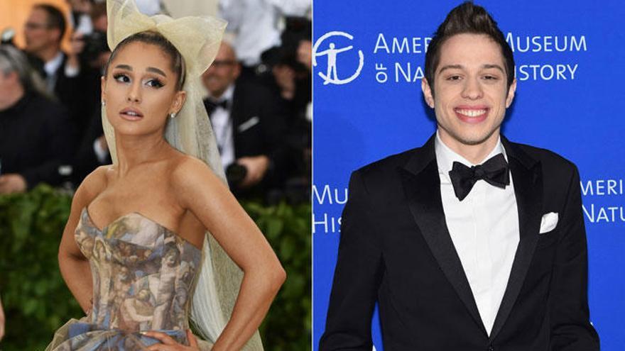 Ariana Grande y Pete Davidson c