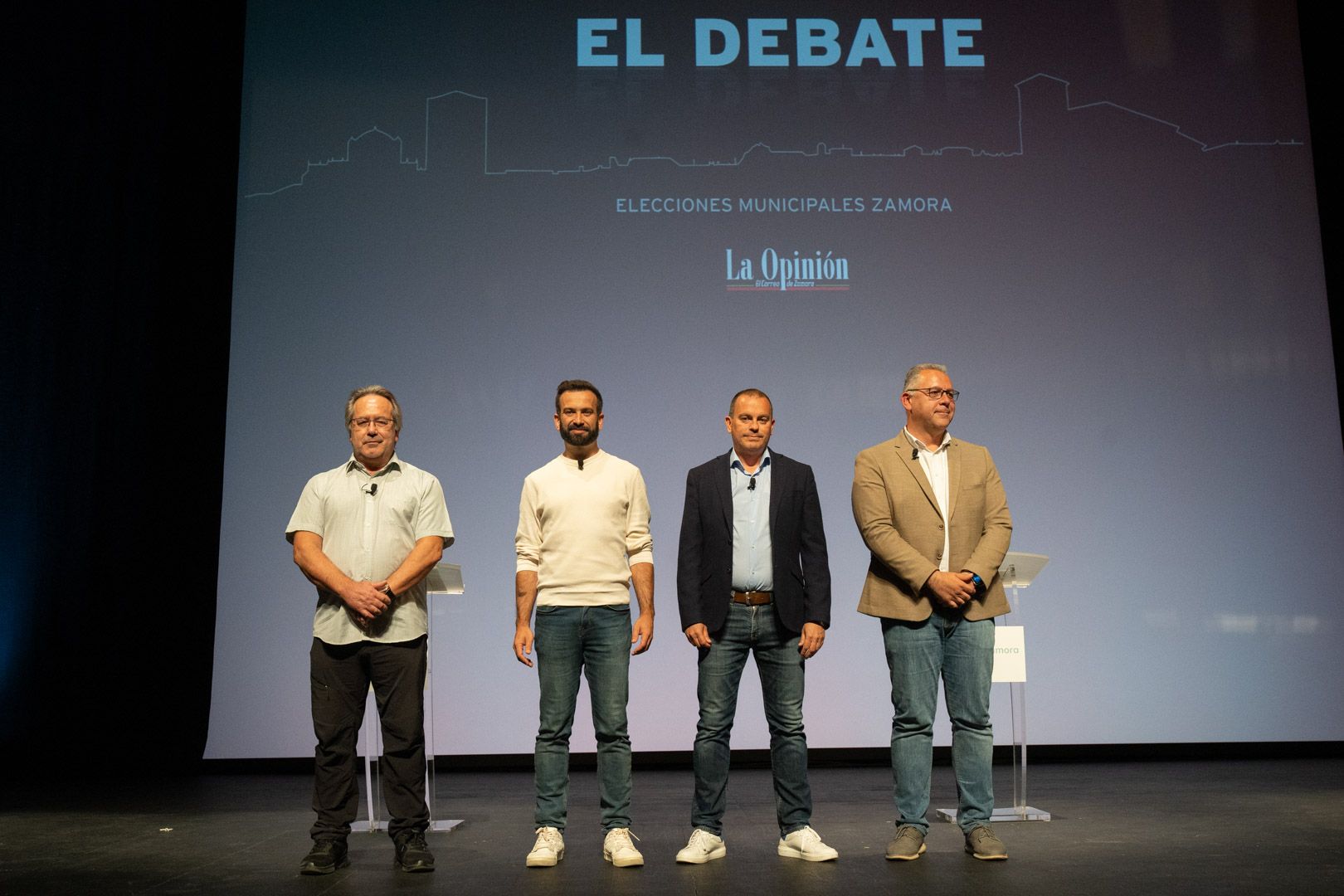 GALERÍA | El debate electoral de Zamora, en imágenes