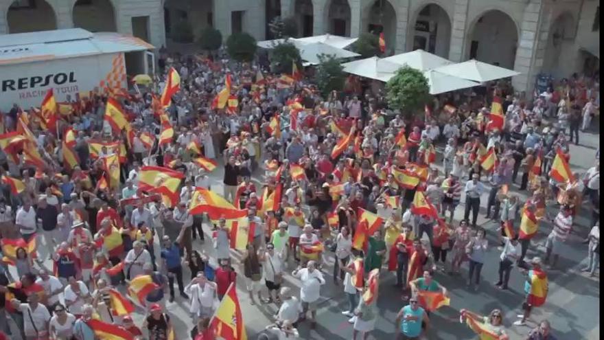 Clamor en Alicante por la unidad de España