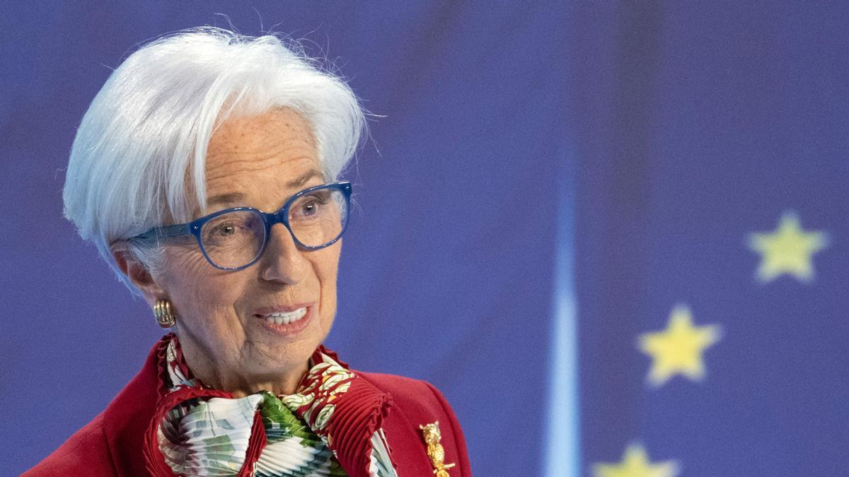 La presidenta del Banco Central Europeo, Christine Lagarde.