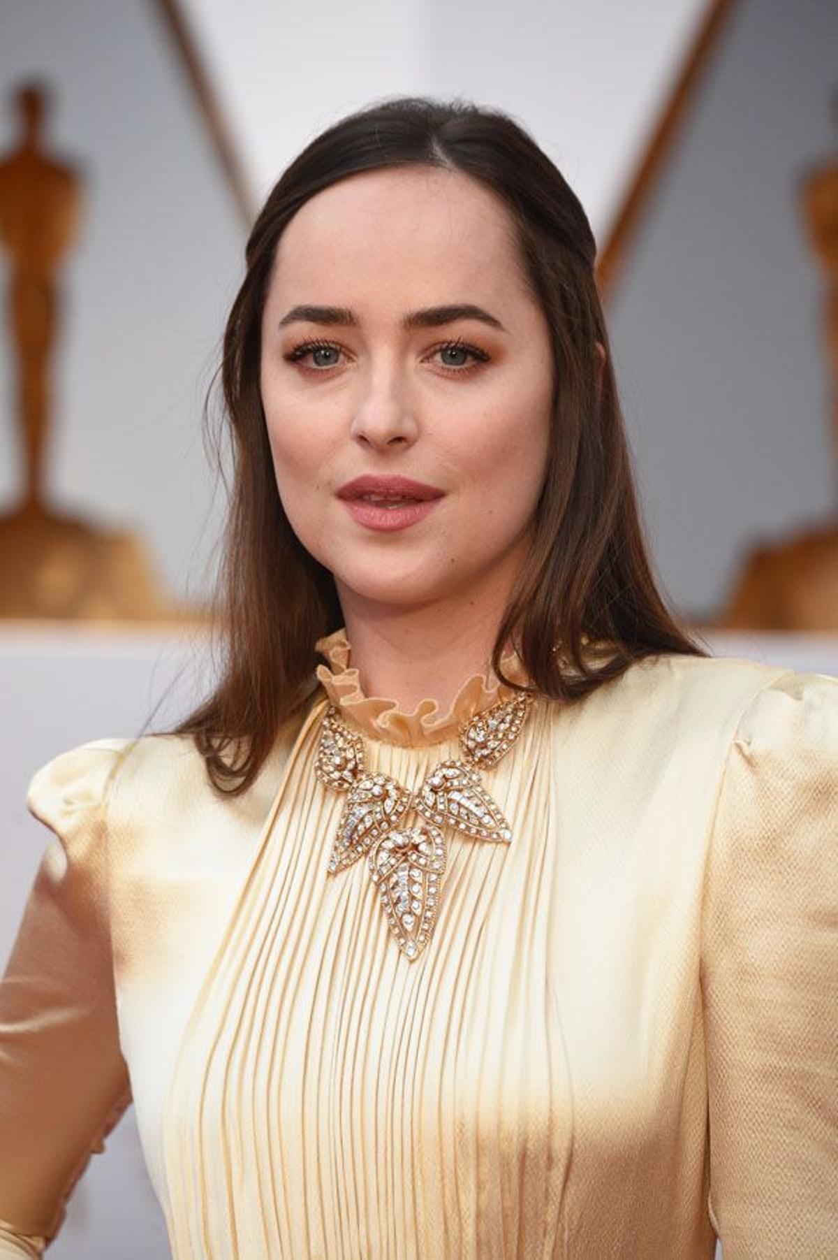 Premios Oscar 2017: el semirecogido de Dakota Johnson