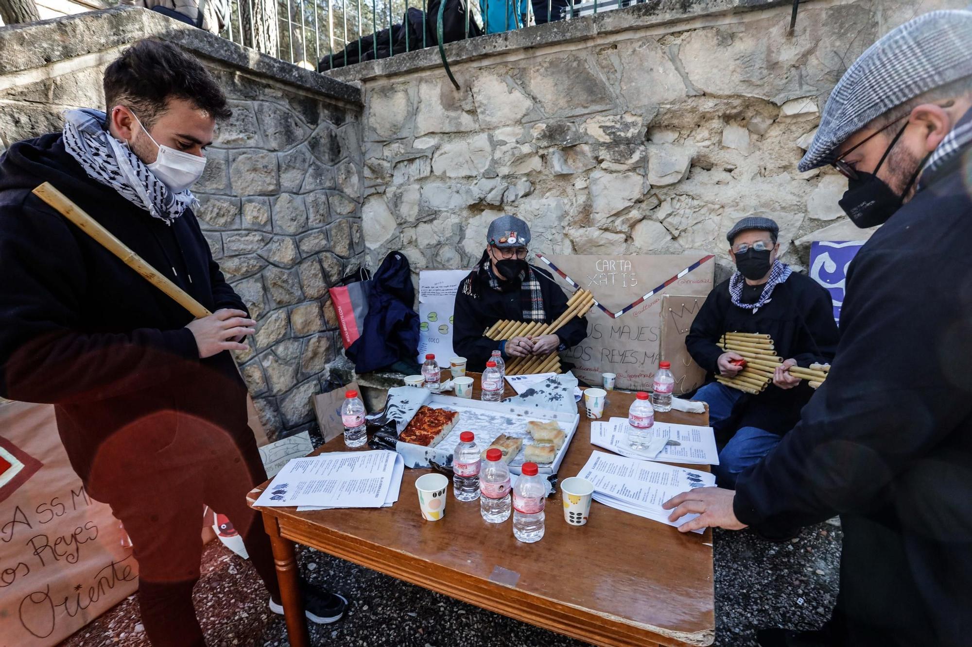 El Campamento Real prepara la llegada de los Reyes Magos a Alcoy