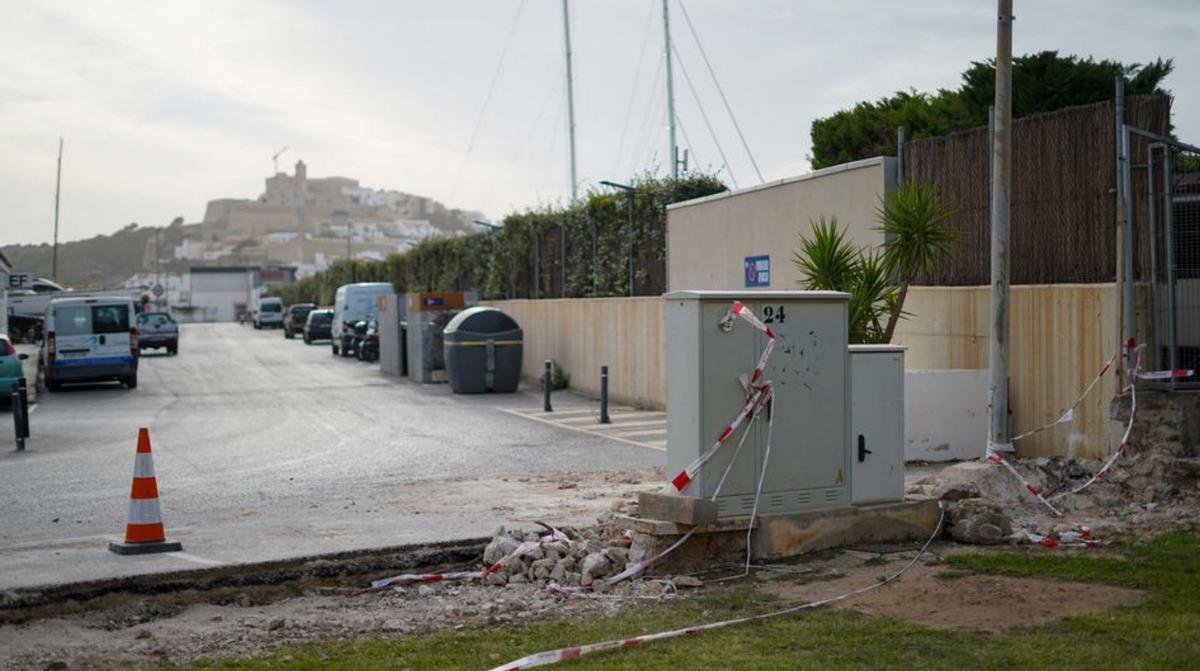 Eliminada la última barrera 	que separaba la zona portuaria de la ciudad de Ibiza