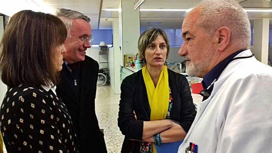 La consellera de Salut, Alba Vergés, aquest divendres a Puigcerdà