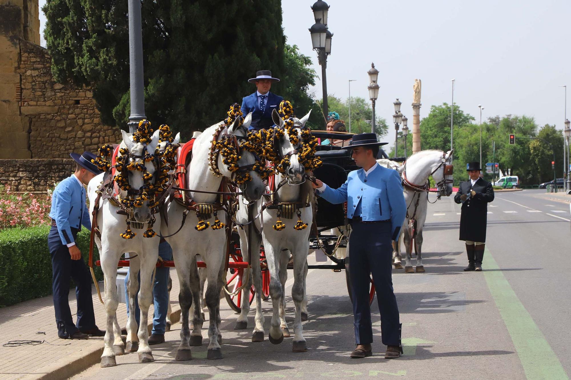 Una treintena de carruajes exhiben calidad y tradición en la Feria