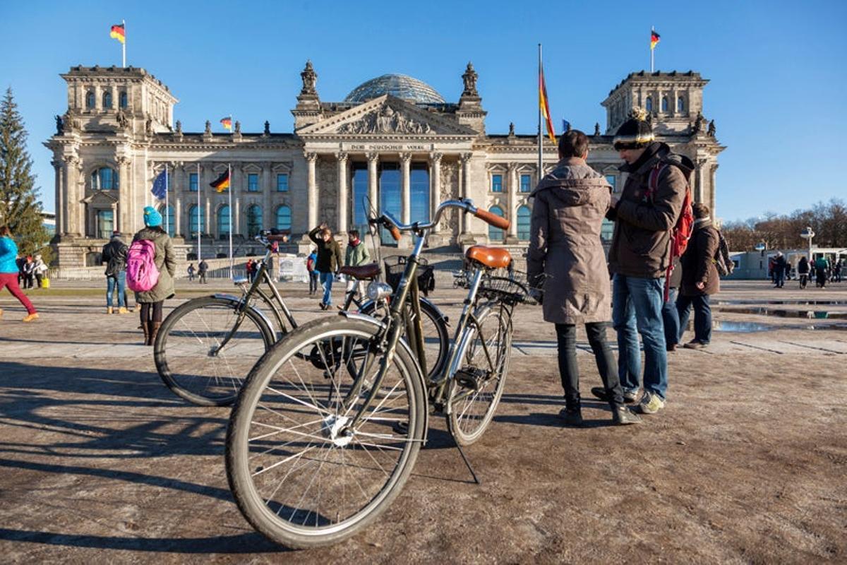 Vista exterior del Reichstag