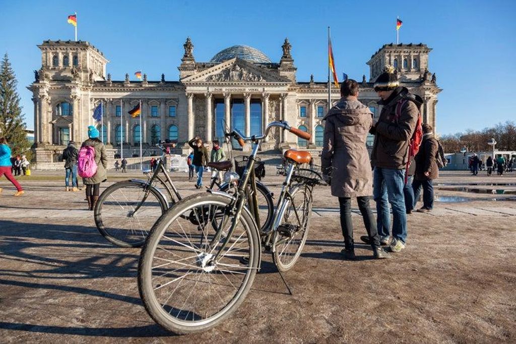 Vista exterior del Reichstag