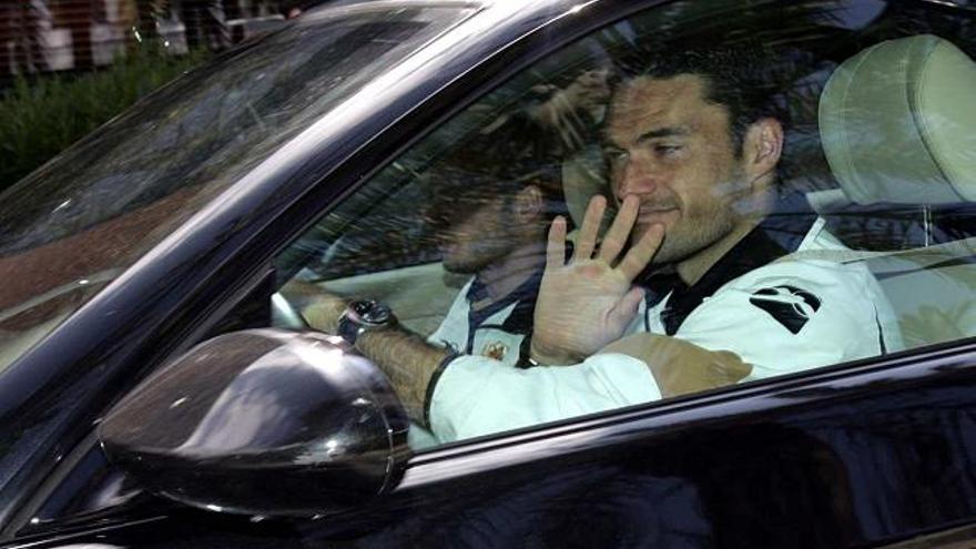 Esta imagen de Molina despidiéndose desde dentro de su coche puede ser premonitoria.