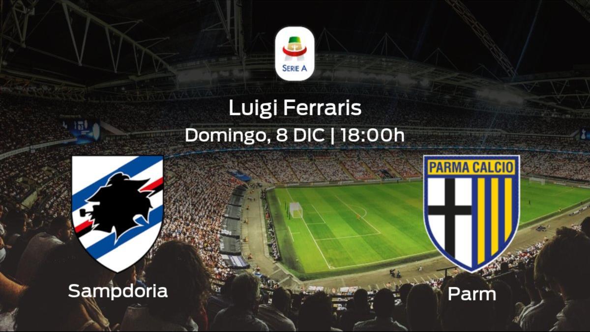 Previa del partido: la Sampdoria recibe en casa al Parma