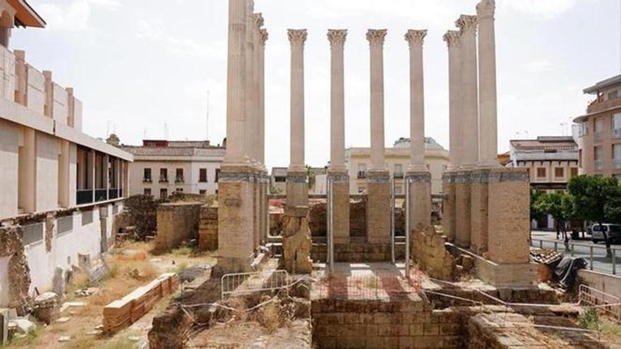Dos empresas optan a acabar la obra de la puesta en valor del Templo Romano de Córdoba