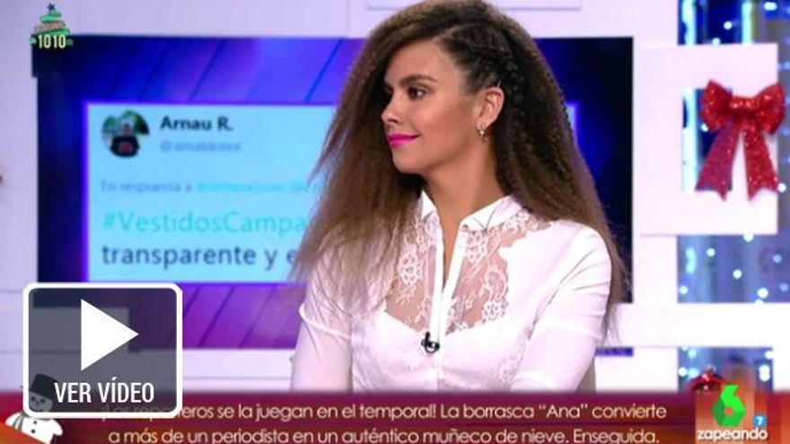 La confusa pista de Cristina Pedroche sobre su vestido