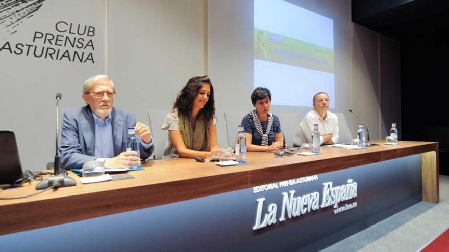 De izquierda a derecha, José María Uncal, Susana Al-Halabí, Pilar Saiz y Daniel Rodríguez.