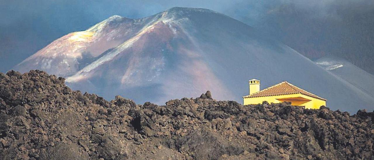 El volcán Tajogaite de La Palma