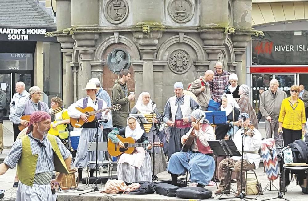 El ball de bot conquista Edimburgo