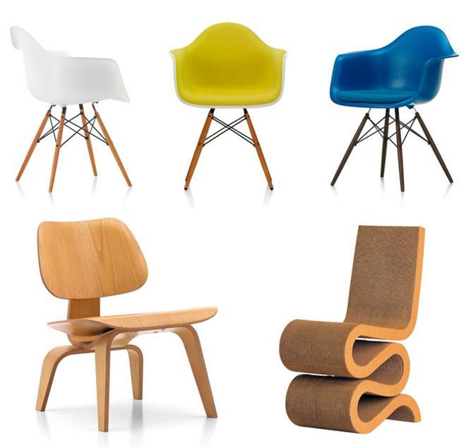 Regalos de decoración: sillas Vitra