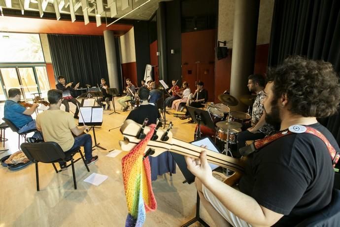 16.04.19. Las Palmas de Gran Canaria. Ensayo del espectáculo Bach Rock, con Iñaki Antón. Auditorio Alfredo Kraus . Foto Quique Curbelo  | 16/04/2019 | Fotógrafo: Quique Curbelo