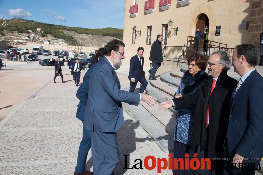 Visita de Mariano Rajoy a Caravaca