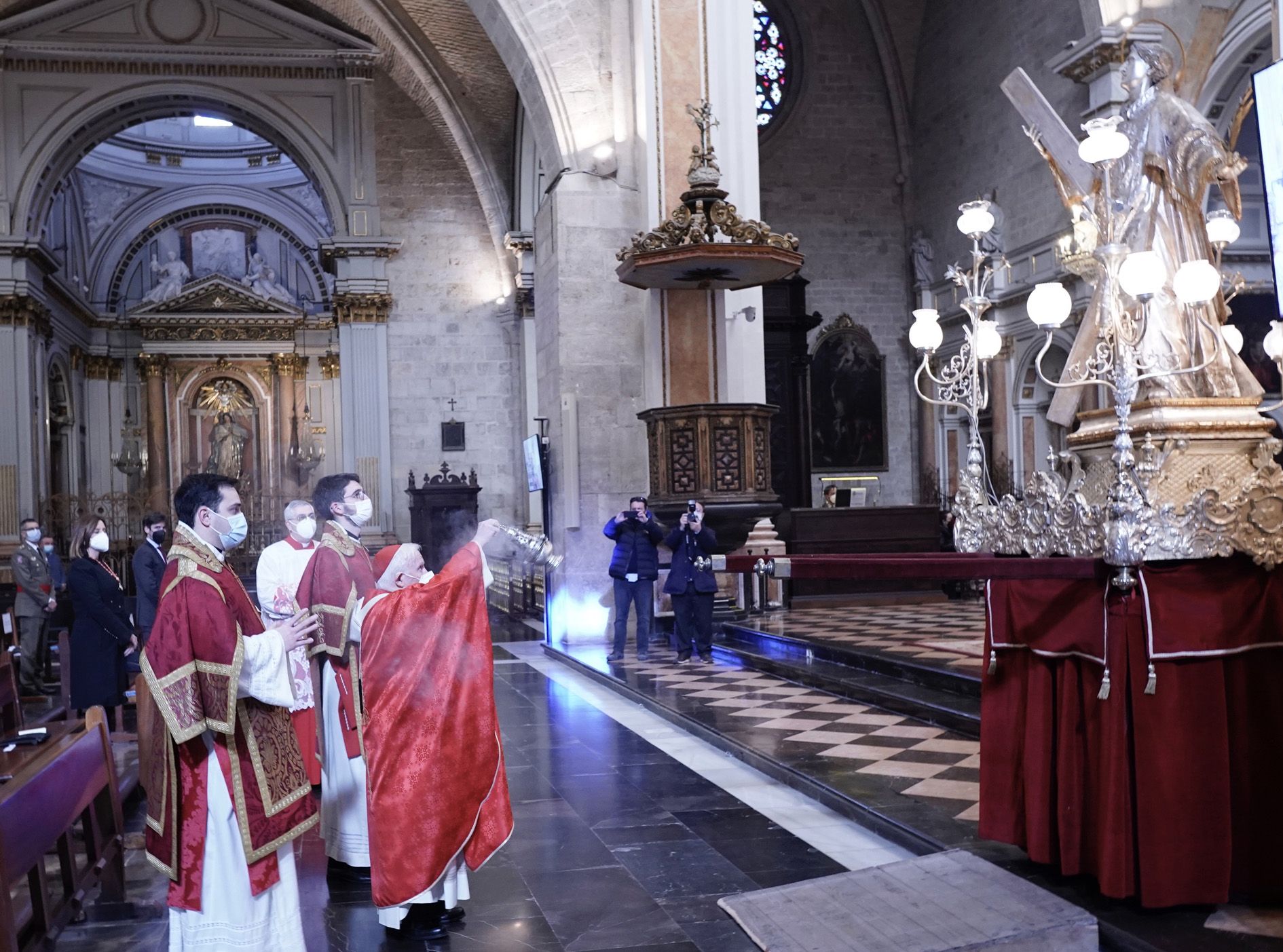 San Vicente Martir se queda en el interior de la Catedral