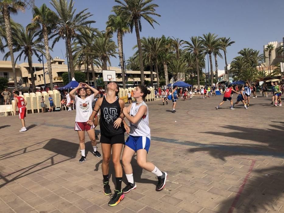 Campeonato de baloncesto 3x3 en La Ribera