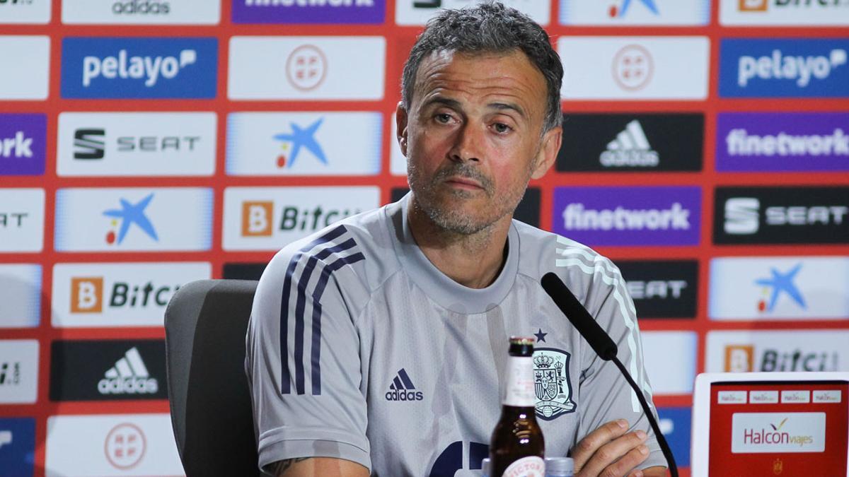 Luis Enrique: "El plan de partido es tener el balón"