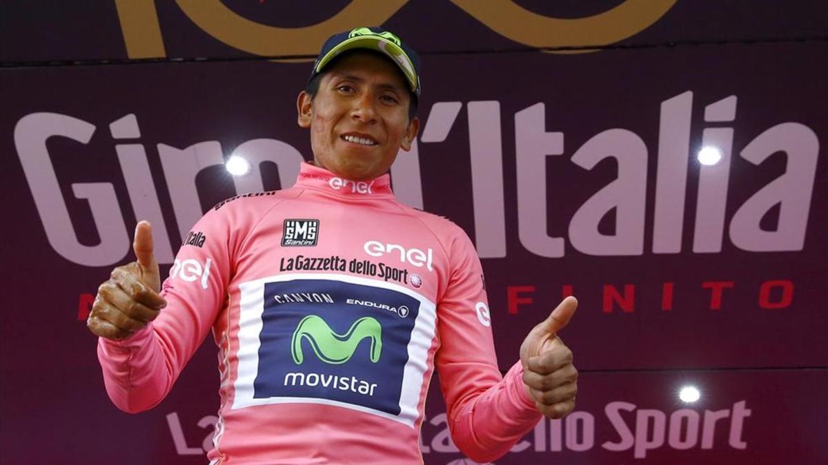 Quintana, con la 'maglia rosa' tras la 19ª etapa. ¿La mantendrá el domingo?